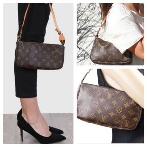 Auth Louis Vuitton Hand Bag Pochette #1367L19